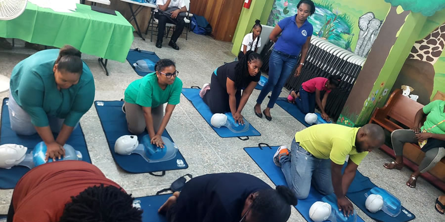 First Aid and CPR Training draws community members in Maloney