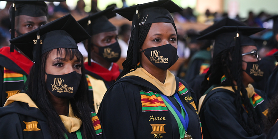 Over 400 Students graduate in USC's first in-person graduation since the Pandemic