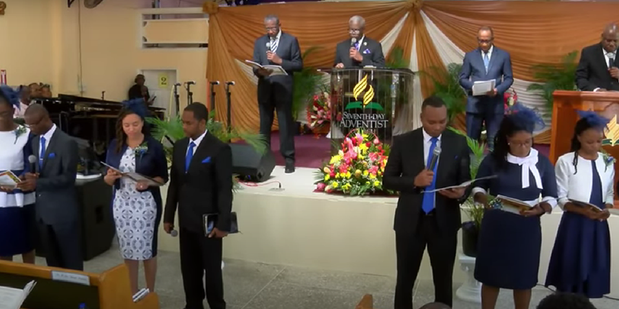 Four ministerial families ordained to gospel ministry.