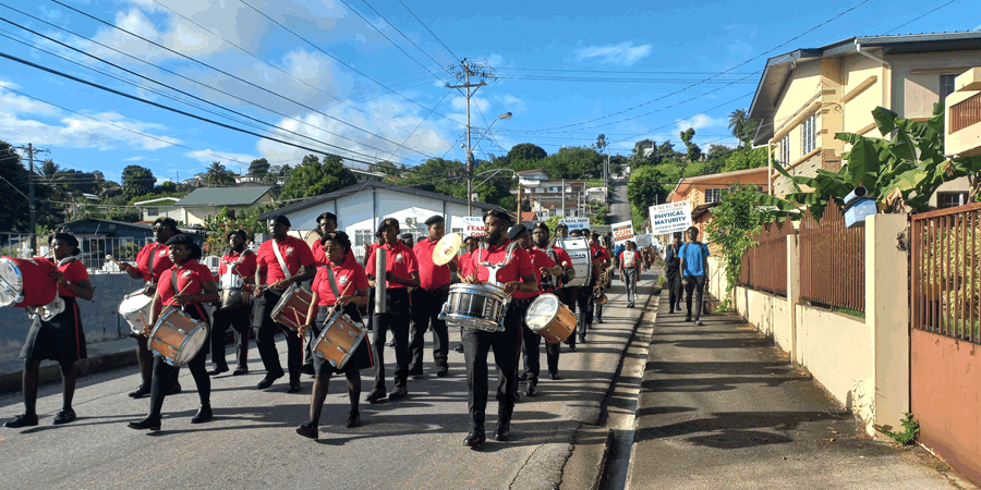 Boots on the Ground March Brings Hope and Unity to Arima